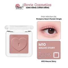 [PERIPERA] Phấn Mắt Đơn Tiện Lợi PERIPERA Heart Pocket Single