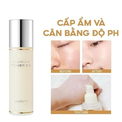 Nước Hoa Hồng Dưỡng Da Căng Bóng DrPepti Centella Toner Ex 180ml mẫu mới