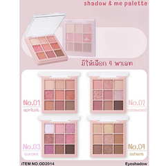 Bảng Phấn Mắt 9 Ô Odbo Shadow & Me Palette OD2014 Lên Màu Siêu Đẹp