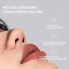 Son Kem Bùn & Má Hồng Mịn Môi Lâu Trôi Into You Shero Super Matte Lip & Cheek Mud 2g