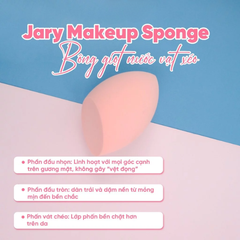 Mút Trang Điểm Jary Makeup Sponge - Dạng Túi