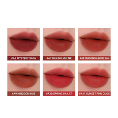 Son kem Bbia Last Velvet Lip Tint Full màu