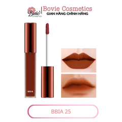(Vegan - 2023) Son kem lì Bbia Last Velvet Lip Tint Version 8 Full màu