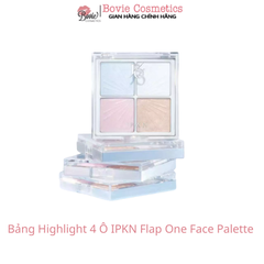 Bảng Highlight 4 Ô IPKN Flap One Face Palette 96g