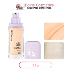 Kem Nền Maybelline Super Stay Lumi Matte 30H Foundation SPF16 35ml