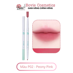 Chì kẻ viền môi hai đầu DEARMAY 2in1 Plumpy Lip Liner