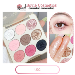 Bảng Phấn Mắt 9 Ô XIXI Doodle Log Nine Color Eyeshadow