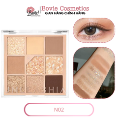 Bảng Phấn Mắt 9 Ô Unleashia Glitterpedia Eye Palette