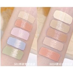 Bảng Che Khuyết Điểm/Triệt Sắc XIXI 5 ô Hoa Cúc, Điều chỉnh sắc tố da Magic Camelia D522