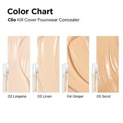 Kem Che Khuyết Điểm Clio Kill Cover Founwear Concealer 6g