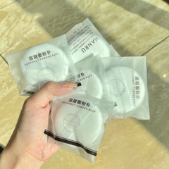 Bông phấn Hanru dạng tròn mềm mại