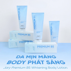KEM DƯỠNG TRẮNG DA BODY B5 JARY PREMIUM B5 WHITENING BODY LOTION 200ML