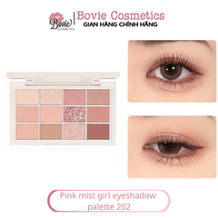 Bảng phấn mắt GOGO TALES Pink mist girl eyeshadow palette