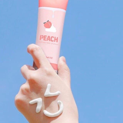 Kem đào dưỡng trắng da nâng tone Hàn Quốc Coringco Peach Whipping Tone Up Cream 50ml