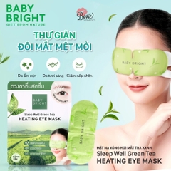Mặt nạ xông hơi mắt trà xanh Baby Bright Sleep Well Green Tea Heating Eye Mask