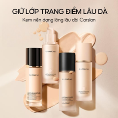 Kem Nền Carslan Dạng Lỏng Kiểm Soát Dầu Lâu Trôi Chống Thấm Nước Suốt 24h