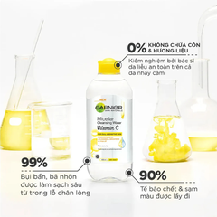 Nước Tẩy Trang Làm Sạch Sâu Garnier Micellar Cleansing Water