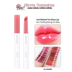 Son Dưỡng Bóng 4u2 Melted Yet Gloss Lip Son Kem Lì Mềm Mịn