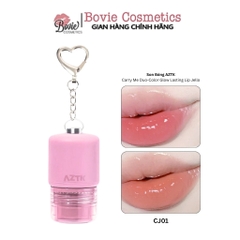Son Bóng AZTK Carry Me Duo-Color Glow Lasting Lip Jello 2.5g + 2.5g (Kèm quà)