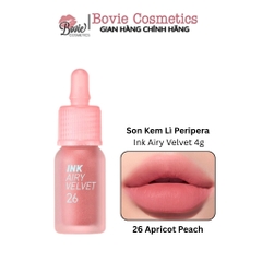 Son Kem Lì Peripera Ink Airy Velvet 4g