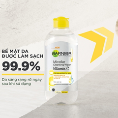 Nước Tẩy Trang Làm Sạch Sâu Garnier Micellar Cleansing Water