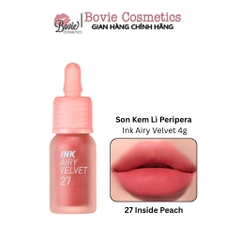 Son Kem Lì Peripera Ink Airy Velvet 4g