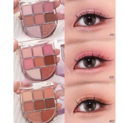 Bảng Phấn mắt 8 Ô Odbo Romance Mood Eye Palette OD2023