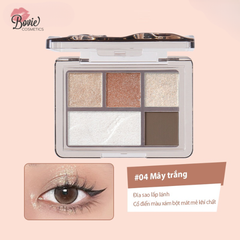 Bảng Phấn Mắt 5 Ô VEECCI Gợn Sóng Nước Veecci Dream Summer Eye Shadow