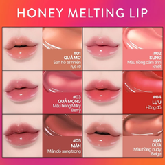Son Dưỡng Môi Bấm Có Màu Nature Republic Honey Melting Balm