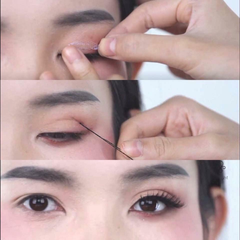 Miếng dán kích mí lưới tàng hình Keli Allergy Double Eyelid Stickers (60 miếng)