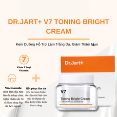 Kem Dưỡng Hỗ Trợ Làm Trắng Da, Giảm Thâm Mụn Dr.Jart+ V7 Toning Light