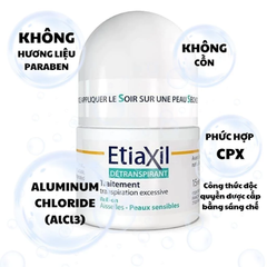 Lăn Khử Mùi Và Ngăn Mồ Hôi Chuyên Sâu Etiaxil 15ml