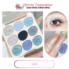 Bảng Phấn Mắt 9 Ô XIXI Doodle Log Nine Color Eyeshadow