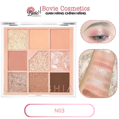 Bảng Phấn Mắt 9 Ô Unleashia Glitterpedia Eye Palette