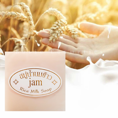 Xà phòng Cám Gạo Kích Trắng Jam Rice Milk Soap 60g