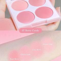 Phấn Má Hồng Dasique Blending Mood Cheek 4 ô