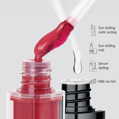Son Mooekiss Serum Dưỡng Không Dính Cốc Hiệu ứng Tráng Gương Hai đầu đa Năng 3ml+3ml
