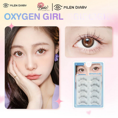 Lông Mi Giả Mlen Diary Gân Trong Suốt 5 Cặp