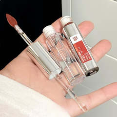 Son Bóng AZTK 2 Đầu Candy Double Touch Lipgloss Đầu Son Bùn Mờ Đầu Son Bóng Tráng Gương 1.7ml+1.7ml