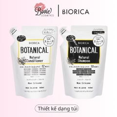 Dầu Gội Xả Biorica Botanical Natural Non – Silicone Túi 400ml