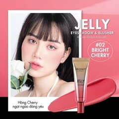 Kem Má Hồng Và Phấn Mắt Browit By NongChat Jelly Eyeshadow & Blusher 10g