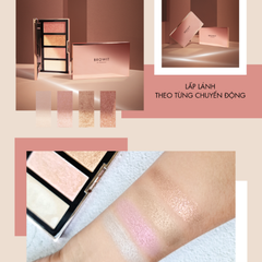 Bảng highlight chuyên nghiệp Nongchat Thái lan Browit Show Glow 4g x 4Colors