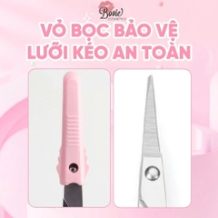 Kéo tỉa mày, cắt lông mi, cắt miếng kích mí Jary Hồng Eyebrow Scissors