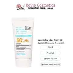 Kem Chống Nắng PrettySkin Sun Cream SPF 50+ PA++++ Hydra B5 Exosome Tone Up - Treatment - Oil Control