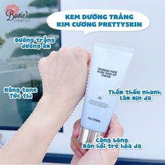 Kem Dưỡng Trắng Prettyskin Diamond Pure Glow Tone – Up Cream 100ml