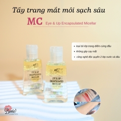 Tẩy Trang Mắt Môi Dưỡng Ẩm Sạch Sâu MC Eye & Lip Encapsulated Micellar Cleansing Water 30ml