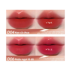 Son Mooekiss Serum Dưỡng Không Dính Cốc Hiệu ứng Tráng Gương Hai đầu đa Năng 3ml+3ml