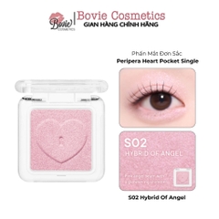 [PERIPERA] Phấn Mắt Đơn Tiện Lợi PERIPERA Heart Pocket Single