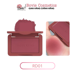 Phấn má hồng Moon Eyes / MoonEyes Color dạng bột mịn tạo khối trang điểm tự nhiên lâu trôi