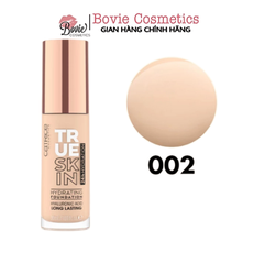 Kem Nền Catrice True Skin Hydrating Foundation cấp ẩm 24h